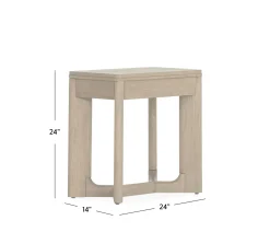 Andover Chairside Table