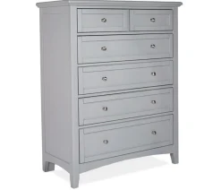 Atlantic 5-Drawer Chest - Gray