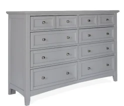 Atlantic 8-Drawer Dresser - Gray