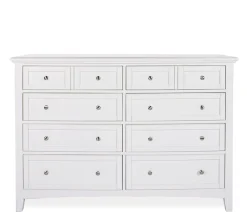 Atlantic 8-Drawer Dresser - White