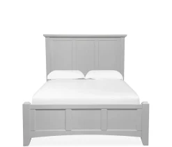 Atlantic Full Panel Bed - Gray