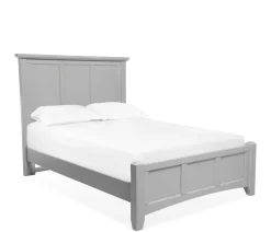 Atlantic Full Panel Bed - Gray
