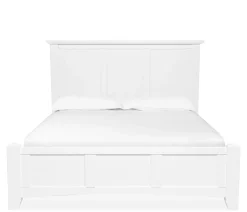 Atlantic King Panel Bed - White