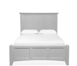 Atlantic Queen Panel Bed - Gray