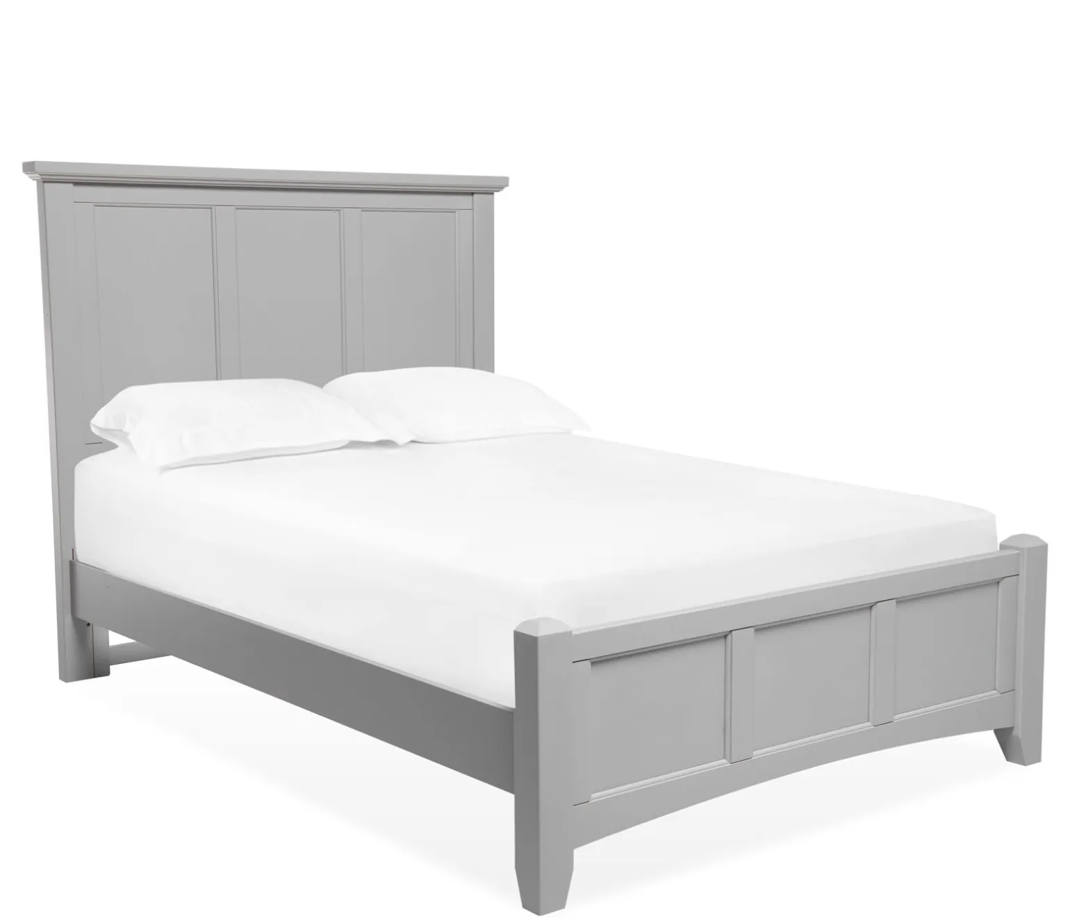 Atlantic Queen Panel Bed - Gray