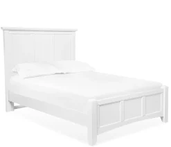 Atlantic Queen Panel Bed - White