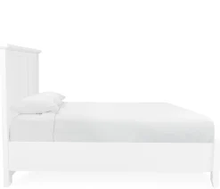 Atlantic Queen Platform Storage Bed - White