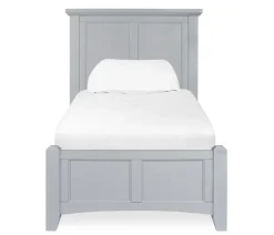 Atlantic Twin Panel Bed - Gray