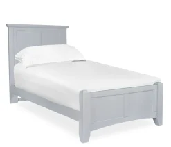 Atlantic Twin Panel Bed - Gray