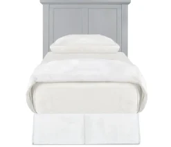 Atlantic Twin Panel Headboard - Gray
