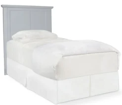 Atlantic Twin Panel Headboard - Gray