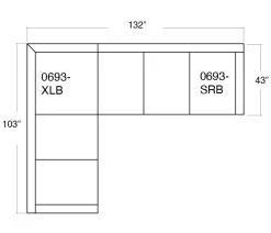 Atwood 2 Piece Sectional - LAF Corner Sofa & RAF Sofa