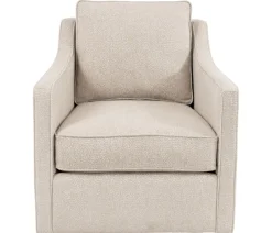 Beacon Swivel Chair - Sandrift Oyster