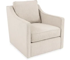 Beacon Swivel Chair - Sandrift Oyster