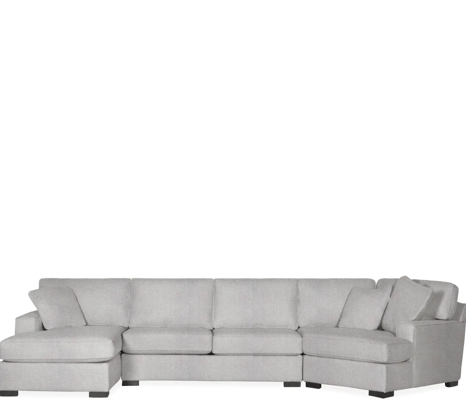 Bedford 3-Piece Sectional - LHF Chaise, Armless Loveseat, RHF Cuddler