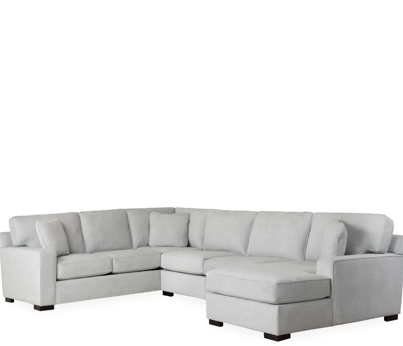 Bedford 3-Piece Sectional - LHF Sofa Sectional, Armless Apt Sofa, & RHF Chaise