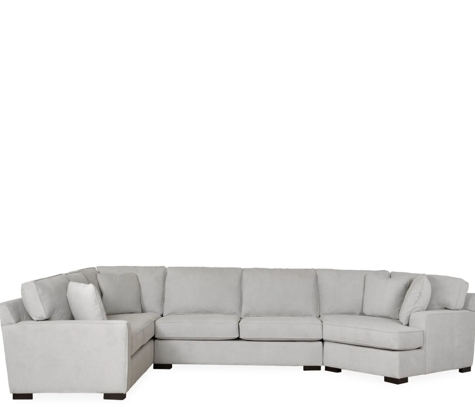 Bedford 3-Piece Sectional - LHF Sofa Sectional, Armless Apt Sofa, & RHF Cuddler