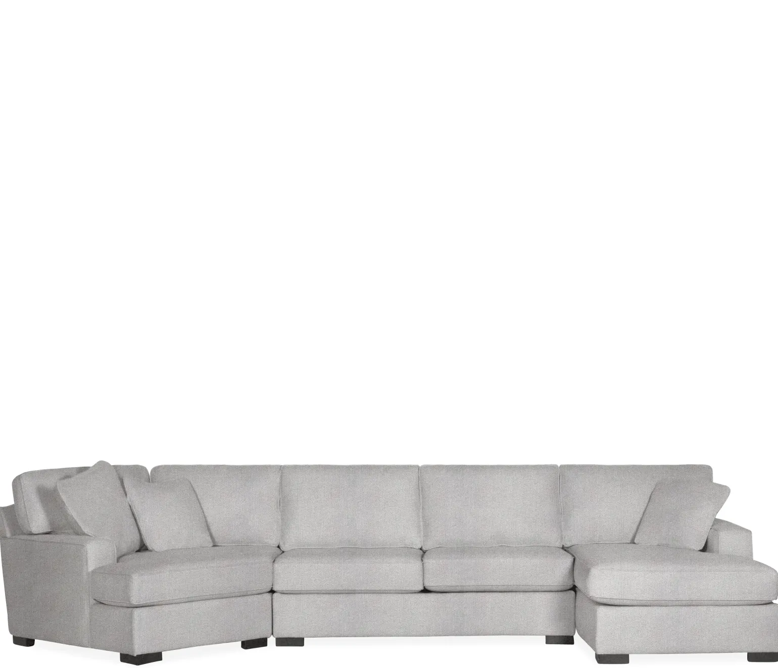 Bedford 3-Piece Sectional - RHF Chaise, Armless Apt. Sofa, LHF Cuddler