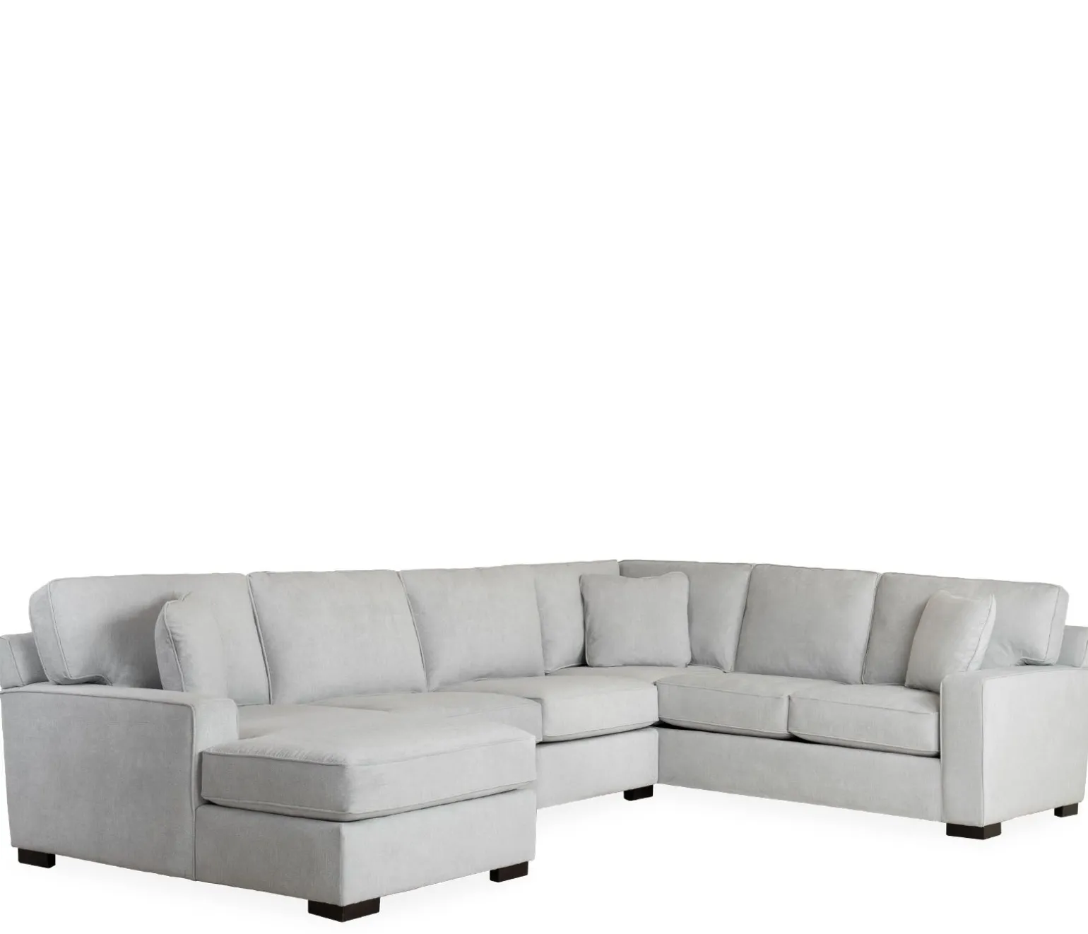 Bedford 3-Piece Sectional - RHF Sofa Sectional, Armless Apt Sofa, & LHF Chaise