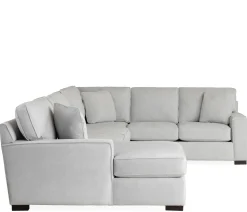 Bedford 3-Piece Sectional - RHF Sofa Sectional, Armless Apt Sofa, & LHF Chaise