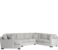 Bedford 3-Piece Sectional - RHF Sofa Sectional, Armless Apt Sofa, & LHF Cuddler