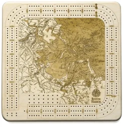 Boston Harbor Cribbage Board