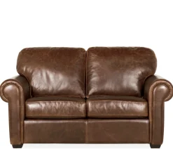 Boudreau Leather Loveseat