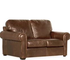 Boudreau Leather Loveseat