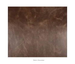 Boudreau Leather Ottoman- Bistro Chocolate