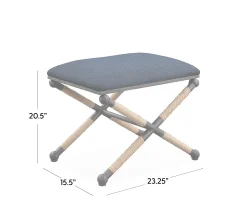 Braydon Navy Bench