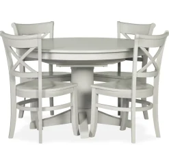 Brentwood 5-Piece Dining Set - Aged Driftwood