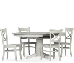 Brentwood 5-Piece Dining Set - Aged Driftwood