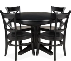 Brentwood 5-Piece Dining Set - Black