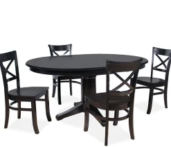 Brentwood 5-Piece Dining Set - Black