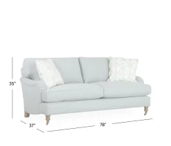 Brooke 2 Cushion Sofa