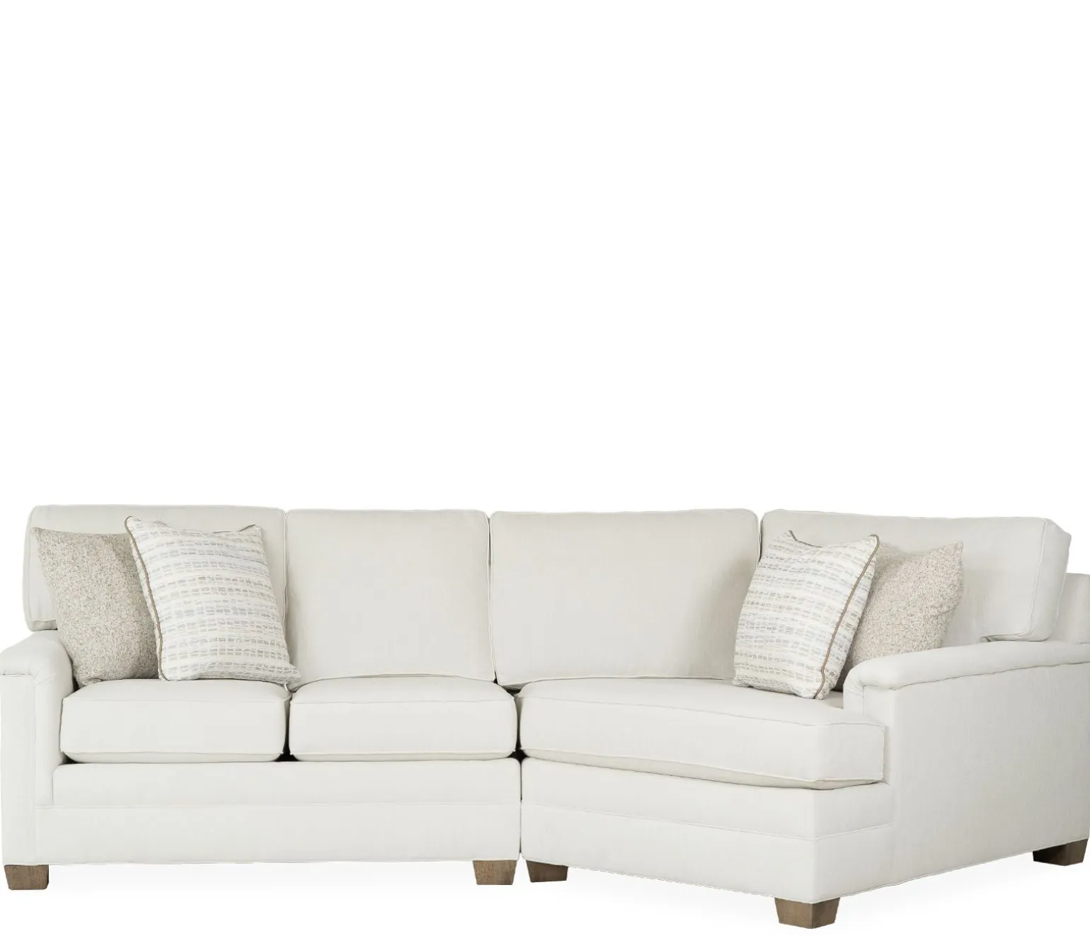 Brunswick 2-Piece Sectional LA Loveseat and RA Cuddler