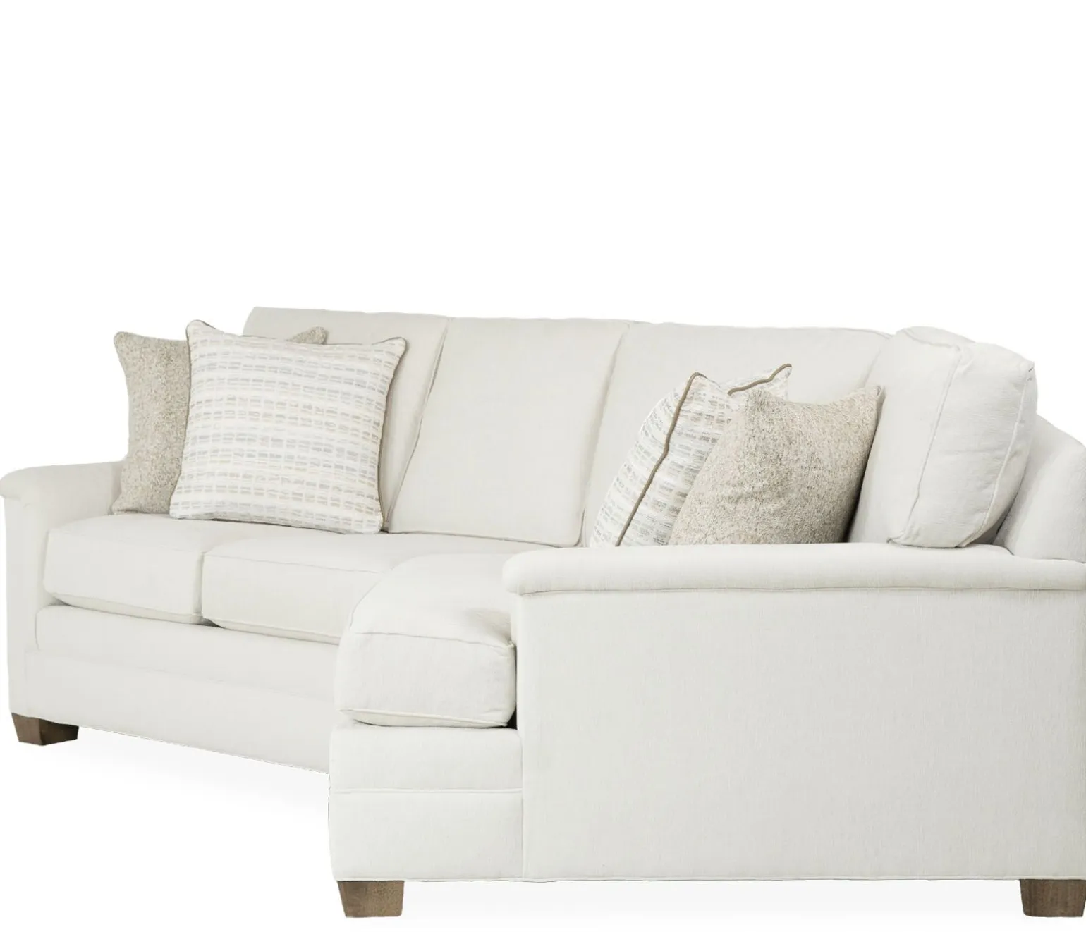 Brunswick 2-Piece Sectional LA Loveseat and RA Cuddler