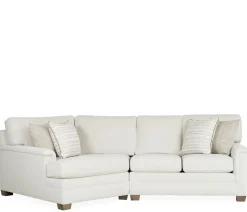 Brunswick 2-Piece Sectional RA Loveseat and LA Cuddler