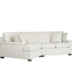 Brunswick 2-Piece Sectional RA Loveseat and LA Cuddler