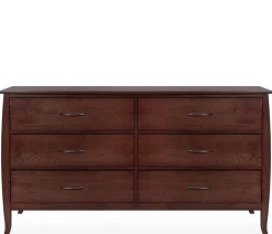 Cascade 6-Drawer Dresser - Cherry