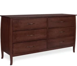Cascade 6-Drawer Dresser - Cherry