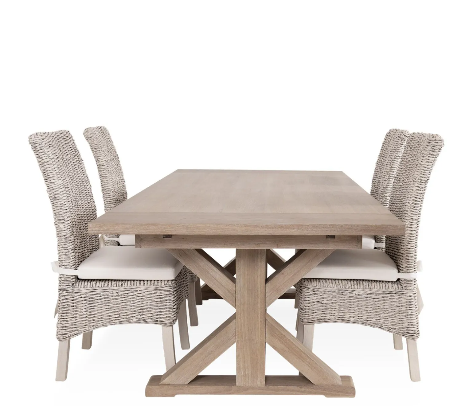 Catalina 5 Piece Dining Set W/ Trestle Table