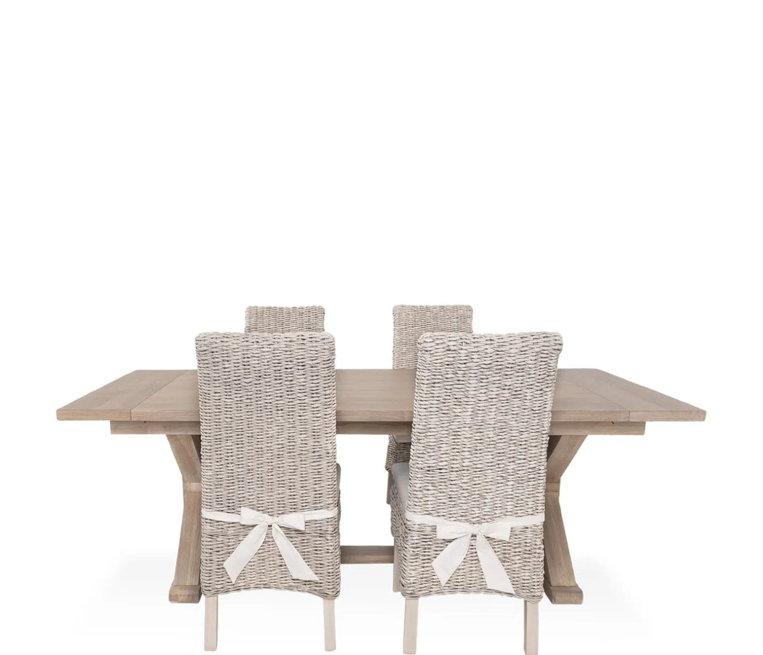 Catalina 5 Piece Dining Set W/ Trestle Table