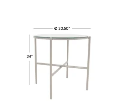 Catania Round Side Table