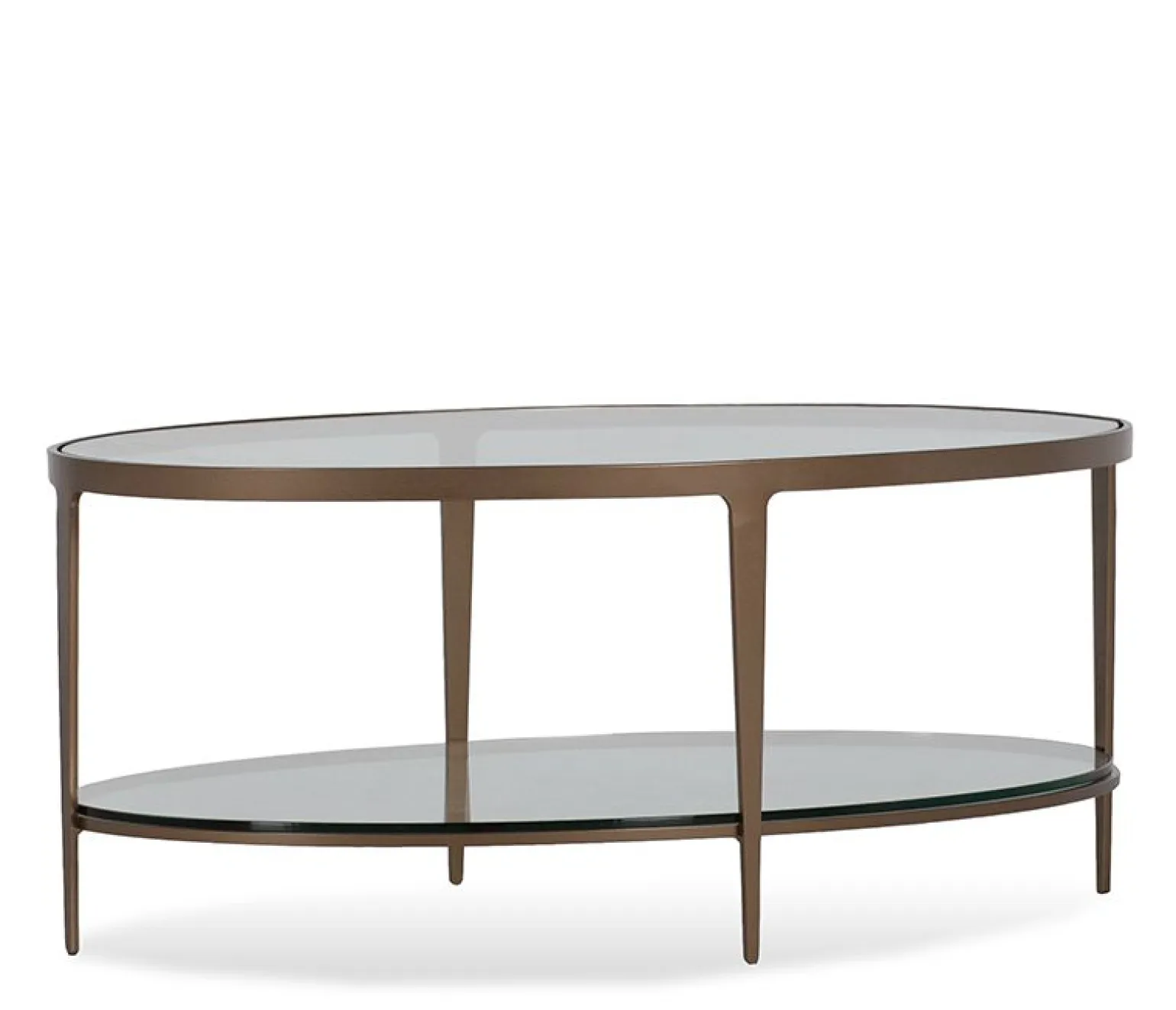 Clooney Oval Coffee Table - Harvest