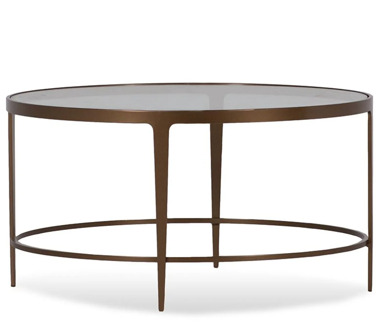 Clooney Round Coffee Table - Harvest