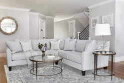 Clooney Round Coffee Table - Harvest