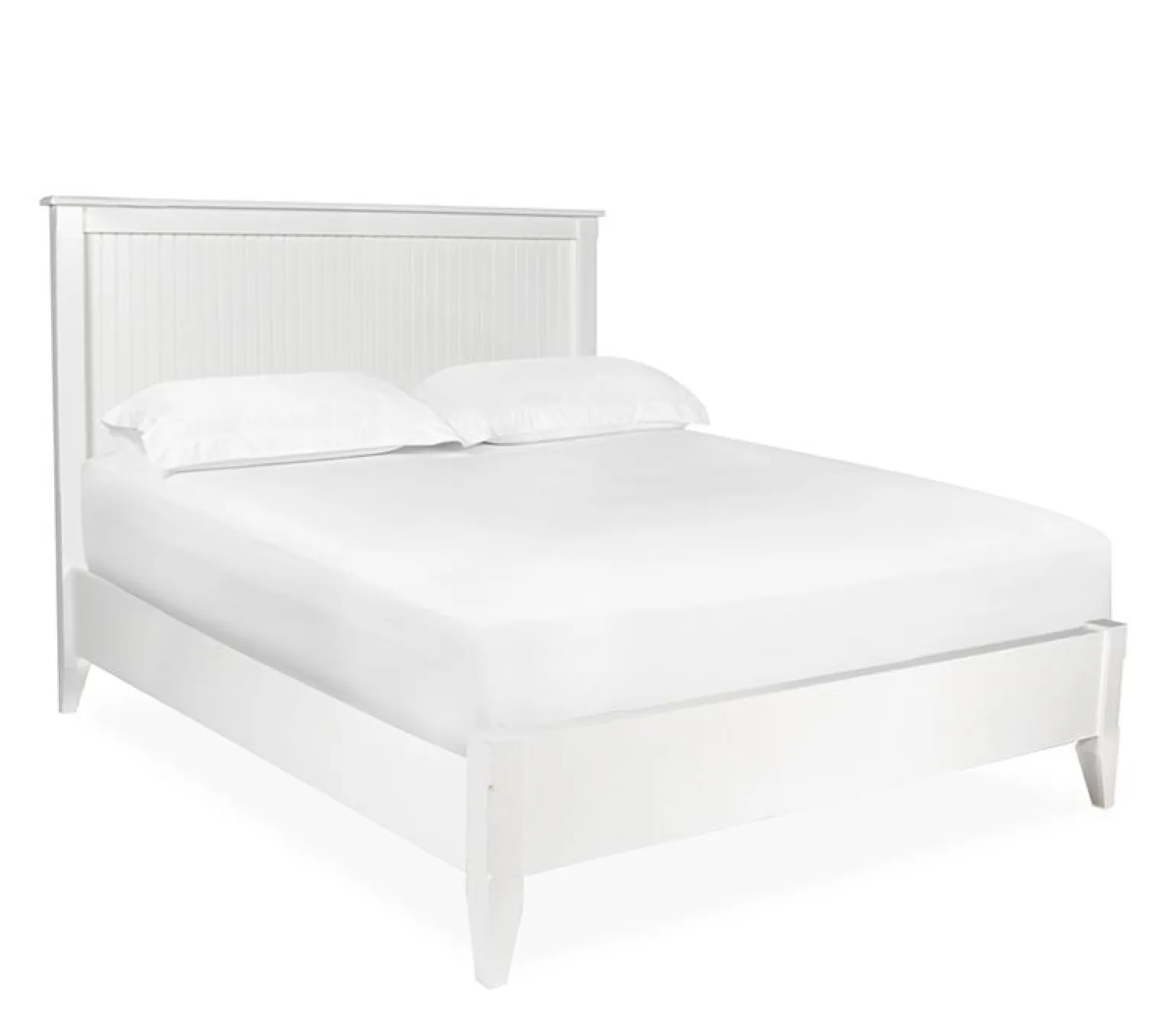 Cottage Queen Panel Bed with Low Footboard