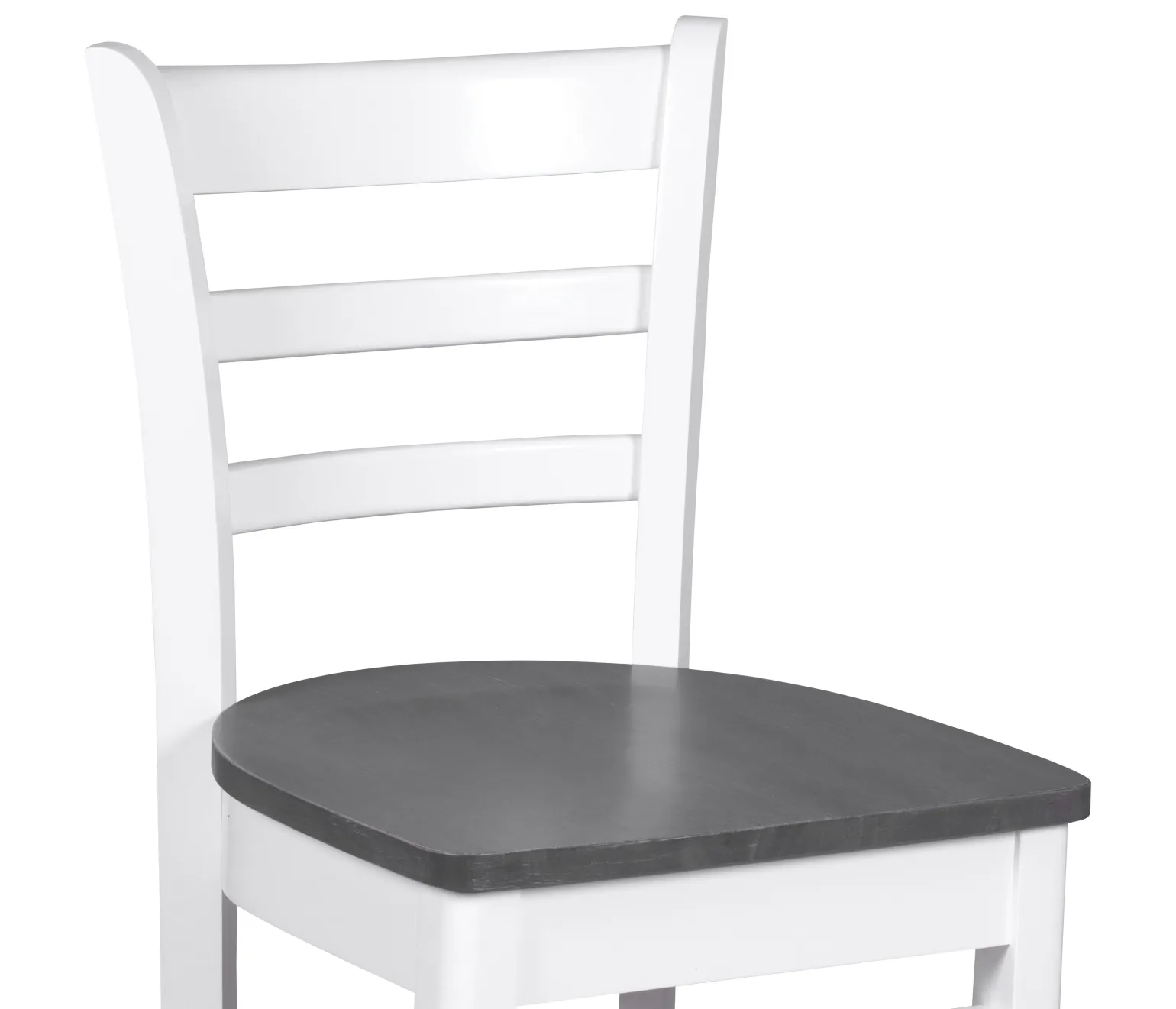 Cove II - 5-Piece Counter Dining Set w/ Ladder Back Stools