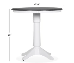 Cove II - 3-Piece Counter Dining Set w/ X-Back Stools